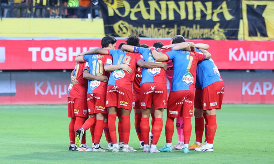 Η αποστολή του Βόλου για την αναμέτρησή του με τον Ολυμπιακό στο Πανθεσσαλικό