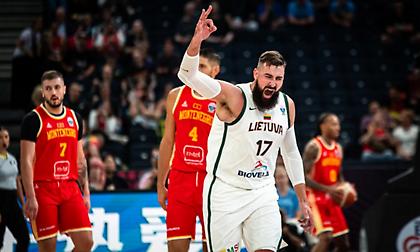 «Οδοστρωτήρας» Βαλαντσιούνας στο πρώτο δεκάλεπτο με 12 πόντους κόντρα στο Μαυροβούνιο!