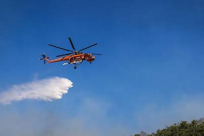 Φωτιά στην Αρετή Ηλείας - Σηκώθηκαν δύο εναέρια μέσα