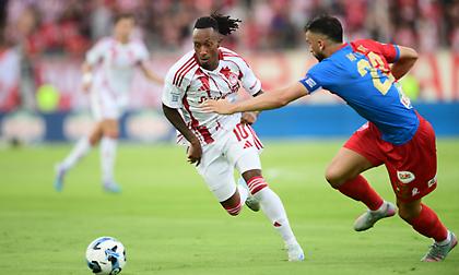 Η αναμέτρηση στο «ερυθρόλευκο» Πανθεσσαλικό: Βόλος-Ολυμπιακός 0-2