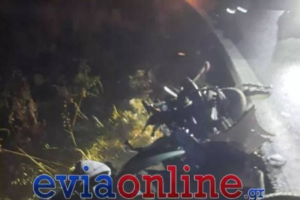 Εύβοια: Ένας νεκρός και δύο τραυματίες μετά από σύγκρουση ΙΧ