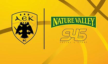 Συνεχίζουν μαζί ΑΕΚ και Nature Valley