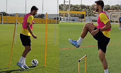 ΑΕΚ: Πρώτη προπόνηση του Γκρούγιτς με τα κιτρινόμαυρα