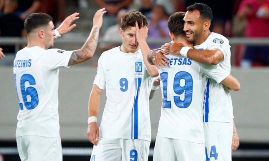 Ανταπέδωσε την ασίστ στον Παυλίδη ο Καρέτσας για το 2-0 της Ελλάδας!