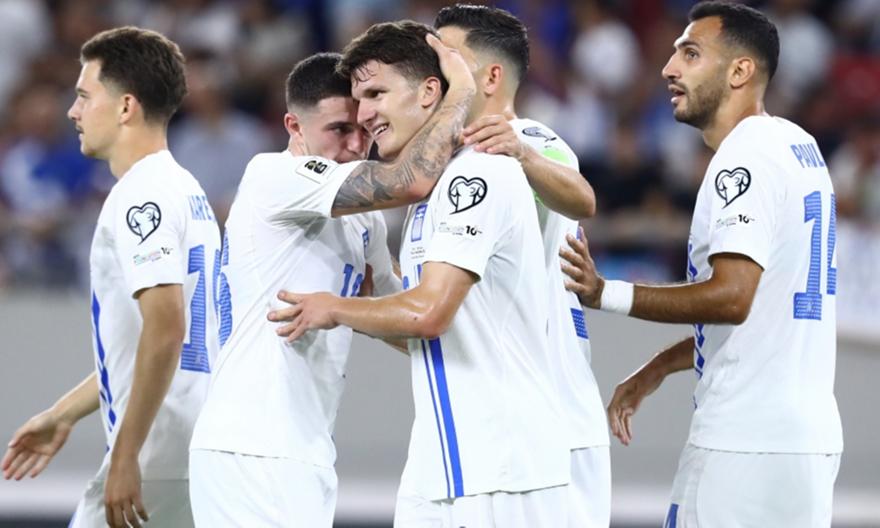 Λάθος στην άμυνα της Λευκορωσίας, ο Τζόλης έκανε το 5-0 για την Ελλάδα!