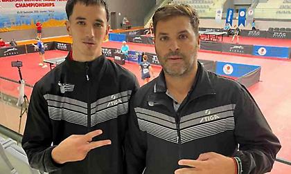 Βαλκανικό Πρωτάθλημα πινγκ πονγκ Α-Γ: Εξασφαλισμένα τρία ακόμα μετάλλια στους άνδρες