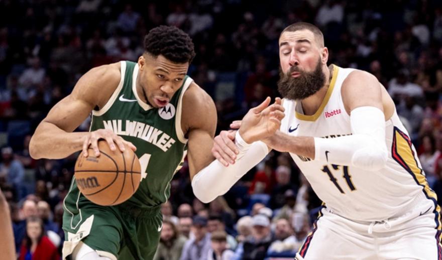 Γιάννης vs Γιόνας: Τι δείχνει η μάχη Αντετοκούνμπο-Βαλαντσιούνας