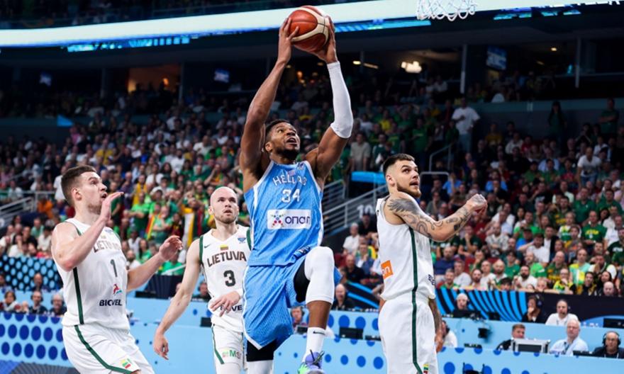 Η μάχη της «γαλανόλευκης» για την πρόκριση στα ημιτελικά του Eurobasket: Λιθουανία-Ελλάδα 76-87 (ΤΕΛΙΚΟ)