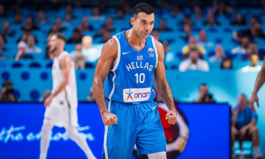 Σλούκας: «Κάθε χρόνο πιστεύω την Εθνική και πολύ περισσότερο φέτος με τον Βασίλη»