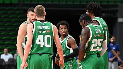 Ικανοποίηση για Γκριγκόνις και άμεση προσαρμογή για Χολμς, στο πρώτο φιλικό του Παναθηναϊκού AKTOR