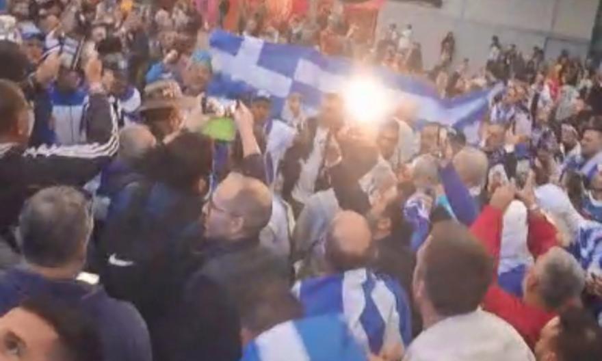 «Ελλάς μαγεία μέσα στη Λετονία»: Πανζουρλισμός στη Ρίγα από τους Έλληνες φιλάθλους!