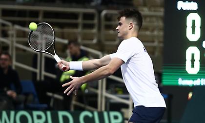 Davis Cup: Με Αριστοτέλη Θάνο και Πέτρο Τσιτσιπά στο διπλό η Ελλάδα