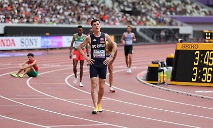 Σοκ! Εκτός ημιτελικών στα 1.500 μέτρα στο Τόκιο ο Ινγκεμπρίγκτσεν