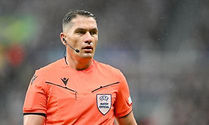 Ο διαιτητής του περσινού τελικού του Champions League σφυρίζει στο Ολυμπιακός-Πάφος