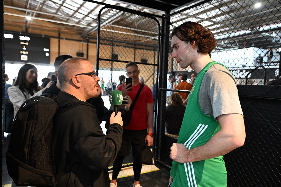 Panathinaikos: Guidi trained with the Greens in Australia