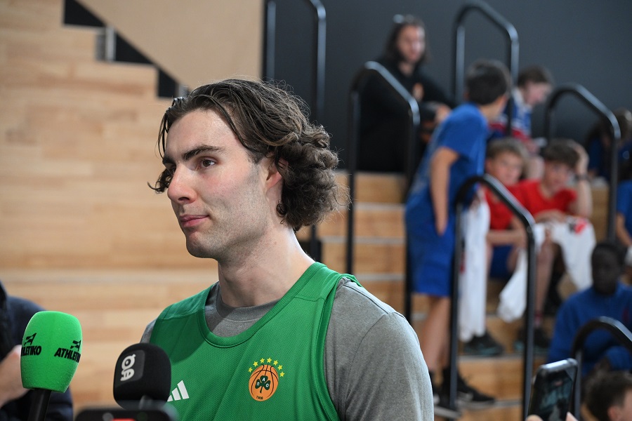 Panathinaikos: Guidi trained with the Greens in Australia