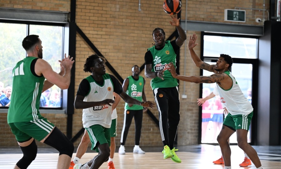 Panathinaikos: Guidi trained with the Greens in Australia