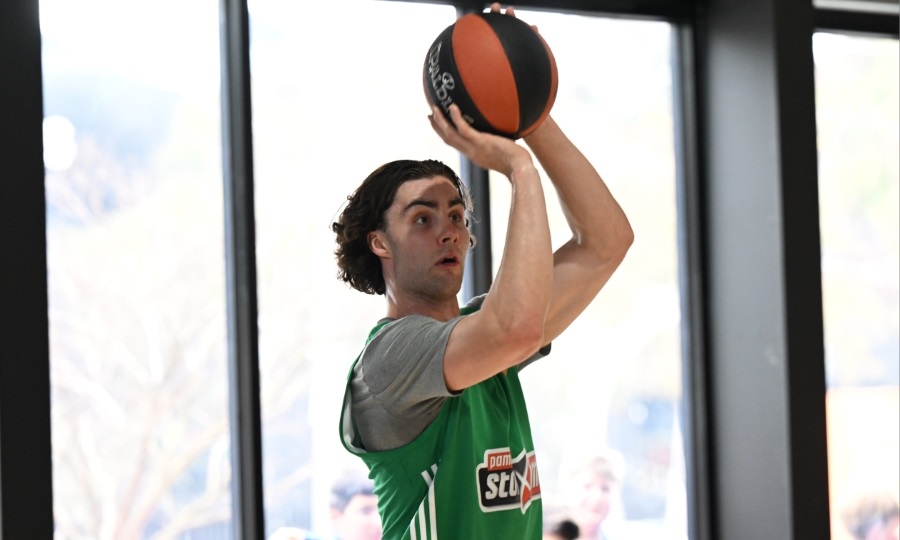Panathinaikos: Guidi trained with the Greens in Australia