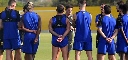 Ομιλία Χιμένεθ: «Κρατάω το πνεύμα νικητή που δείξατε στο Περιστέρι»