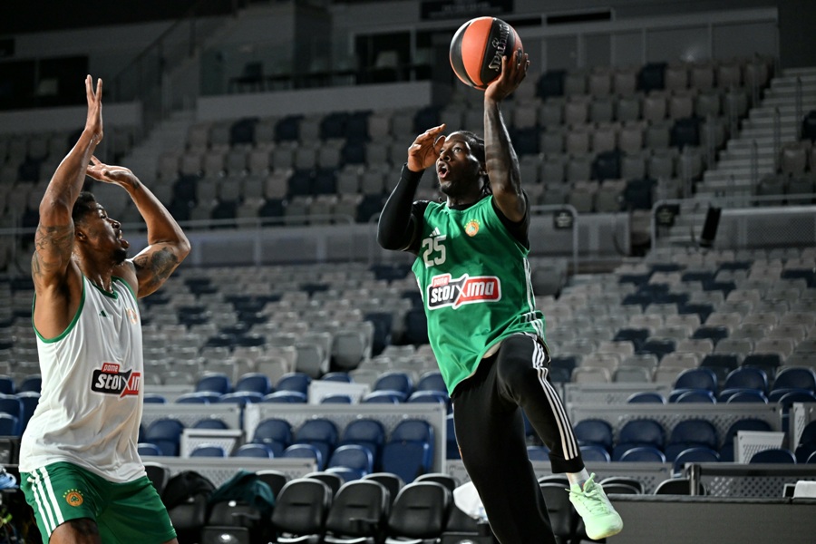 Παναθηναϊκός: Τα πλάνα από την προπόνηση στην John Cain Arena της Μελβούρνης