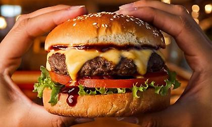 Κλασικό τσίζμπεργκερ (cheeseburger)