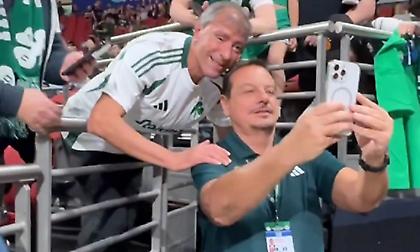 Έβγαλε φωτογραφία με… όλους τους οπαδούς του Παναθηναϊκού στο γήπεδο ο Αταμάν