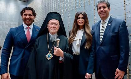 Συνάντηση Γκίλφοϊλ με τον Οικουμενικό Πατριάρχη: «Η πνευματική του ηγεσία εμπνέει εκατομμύρια»