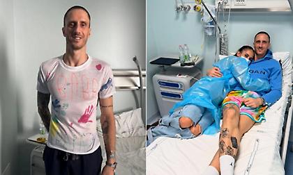 Δύναμη ψυχής από τον Πολονάρα: «Είμαι έτοιμος για τη μεταμόσχευση, τα λέμε σύντομα στο παρκέ»