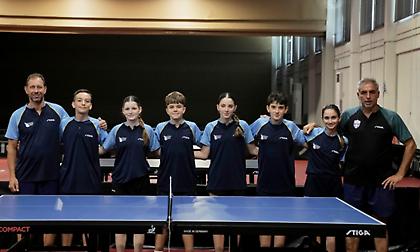 Οι μικροί διεθνείς αναχωρούν για το Ευρωπαϊκό Πρωτάθλημα πινγκ πονγκ Under 13