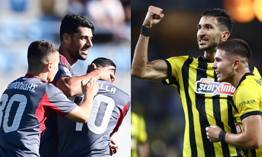 Το πανόραμα της Τετάρτης 24/9 στο Κύπελλο και η βαθμολογία: Πρώτο τρίποντο για Ολυμπιακό, έκανε το 2/2 ΑΕΚ