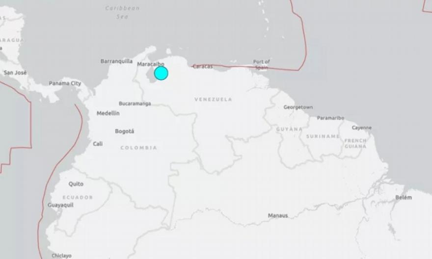 Σεισμός 6,2 βαθμών στη βορειοδυτική Βενεζουέλα