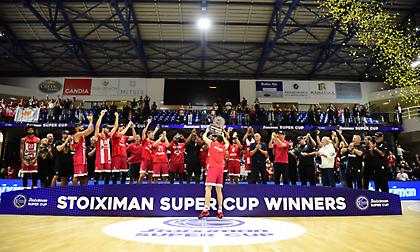 Με Βεζένκοφ και Παπανικολάου ο Ολυμπιακός υπέταξε τον μαχητικό Προμηθέα και κατέκτησε το Super Cup!
