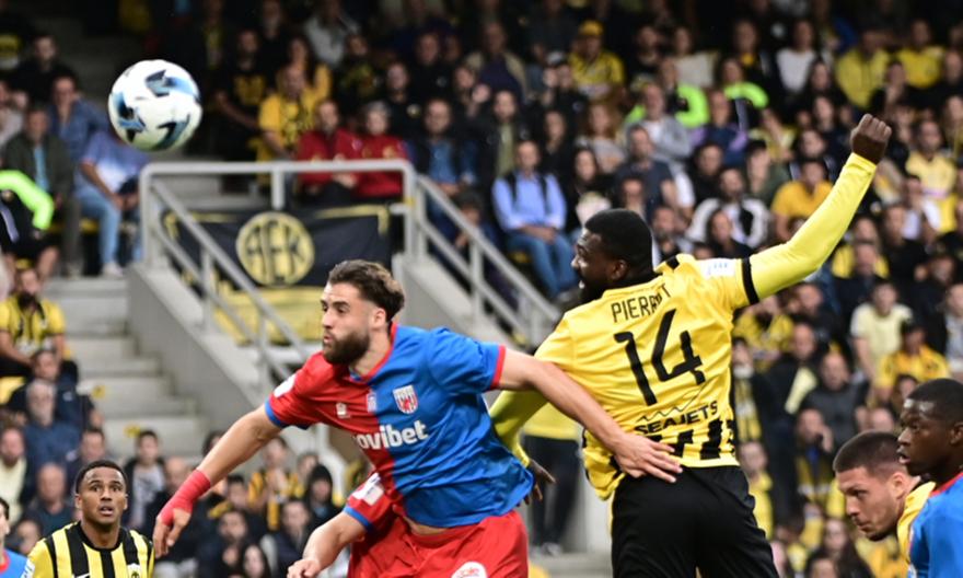 Καλή στιγμή για την ΑΕΚ με κεφαλιά του Πιερό