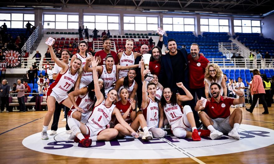 Ο Ολυμπιακός συνέτριψε τον ΠΑΣ Γιάννινα με τρομερή Χριστινάκη και κατέκτησε το πρώτο Super Cup της ιστορίας!