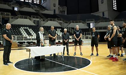 ΠΑΟΚ: Διπλή προπόνηση και αγιασμός ενόψει Stoiximan GBL