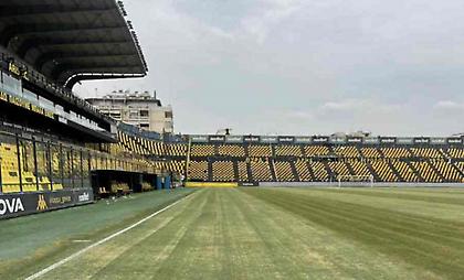 Άρης: Ξεκίνησε η τοποθέτηση χλοοτάπητα στο «Κλεάνθης Βικελίδης»