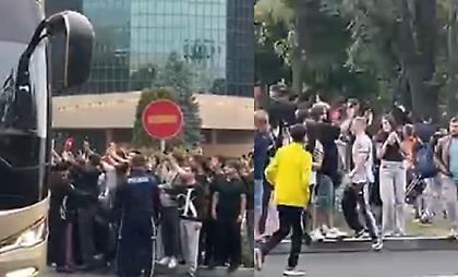 Πανζουρλισμός και… κυνήγι στο πούλμαν της Ρεάλ στο Αλμάτι!