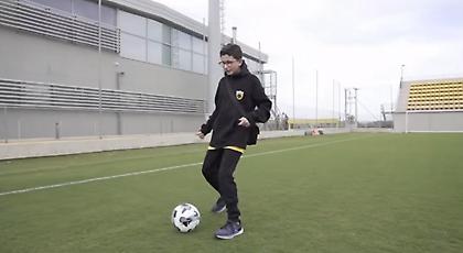 ΑΕΚ: Η επίσκεψη του μικρού Μιχαήλ στα Σπάτα