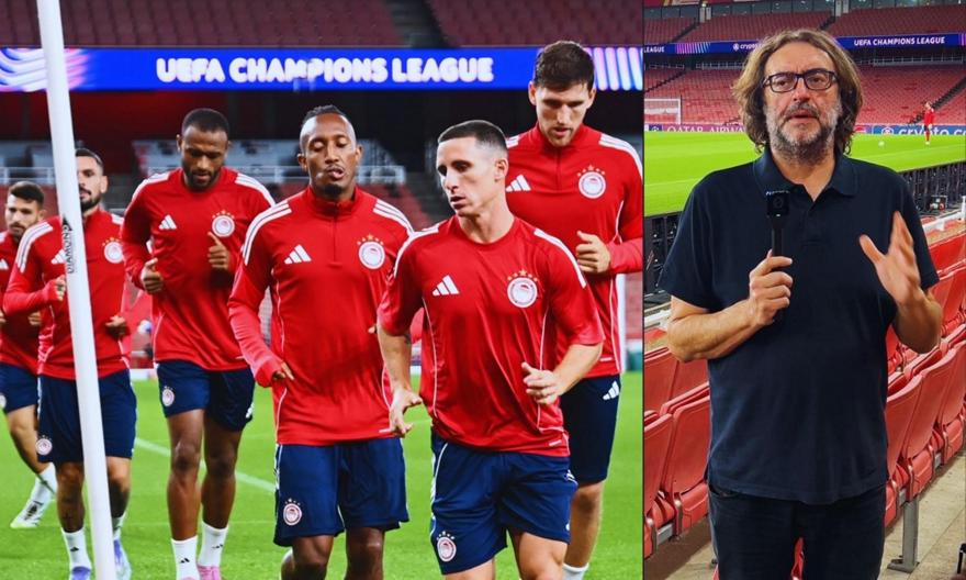 Ολυμπιακός: Ο Ηρακλής Αντύπας μεταφέρει από το Λονδίνο τα τελευταία νέα