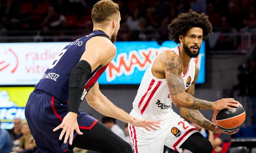 Η πρώτη «ερυθρόλευκη» μάχη στην Ευρωλίγκα: Μπασκόνια-Ολυμπιακός (4η περίοδος)