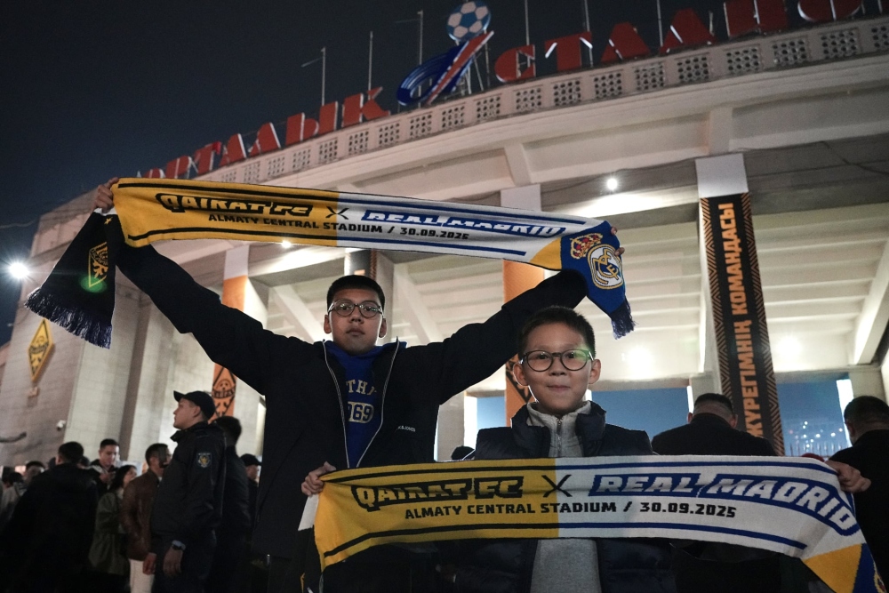 Χαμός στην Καϊρά Αλμάτι: Περιμένουν 30 χιλιάδες κόσμο με τη Ρεάλ ενώ το γήπεδο χωρά 23χιλ.