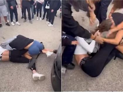 Άγριο ξύλο μεταξύ μαθητριών έξω από σχολείο στην Κω (Βίντεο)