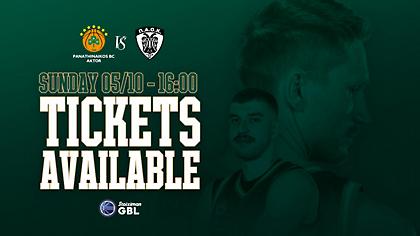 Παναθηναϊκός AKTOR: Κυκλοφόρησαν τα εισιτήρια με ΠΑΟΚ