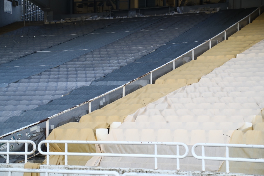 Παναθηναϊκός-Γκόου Αχέντ Ίγκλις: Η όψη του ΟΑΚΑ με τις κλεισμένες θύρες