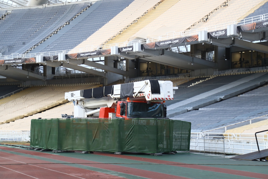 Παναθηναϊκός-Γκόου Αχέντ Ίγκλις: Η όψη του ΟΑΚΑ με τις κλεισμένες θύρες
