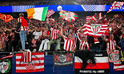 Μαθήματα κερκίδας από τους φίλους της Αθλέτικ Μπιλμπάο, παρά τη βαριά ήττα στην έδρα της Ντόρτμουντ!