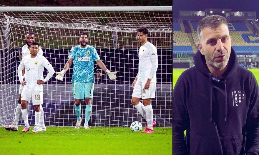 Τσέλιε-ΑΕΚ 3-1: Το σχόλιο Μαραθιανού για την ήττα της Ένωσης