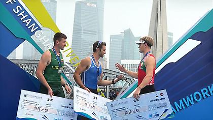 Κι άλλο μετάλλιο στην Κίνα ο Ντούσκος: Ασημένιος στο σπριντ 500μ.