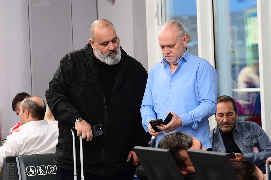 Ολυμπιακός: Κλικ από αναχώρηση για Θεσσαλονίκη