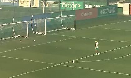 Ο Αμπέλ Φερέιρα ένιωσε για λίγο… Ροναλντίνιο και πετύχαινε ασταμάτητα το δοκάρι!